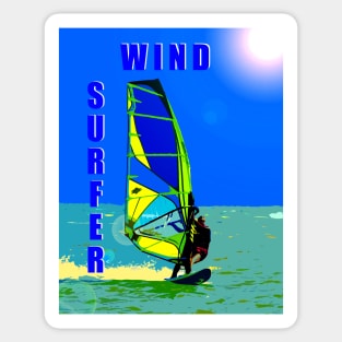 Wind Surfer Sticker